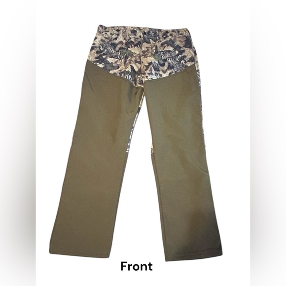 wolf mountain Other - Vintage Wolf Mountain Mossy Oak Camo Brush Pants 40x32 Double Knee